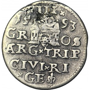 Sigismund III Vasa, Troika 1593, Riga