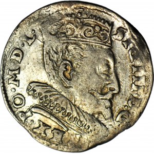 Sigismund III Vasa, Troyak 1594, Vilnius, Iger does not note stars around the denomination, beautiful