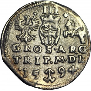 Žigmund III Vasa, Trojka 1594, Vilnius, krásna