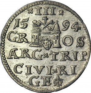 Sigismund III Vasa, Troika 1594, Riga, beautiful