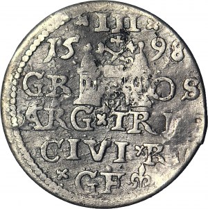 Sigismund III Vasa, Troika 1598, Riga