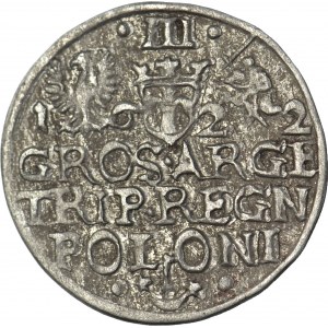 Zygmunt III Waza, Trojak 1622, Kraków