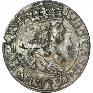 Jan II Kazimierz, Szóstak 1660, Kraków TL-B