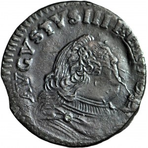 August III Sas, Grosz 1755 H, AVGVTVS przez V