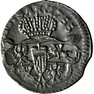 August III Sas, Grosz 1755 H, AVGVTVS przez V