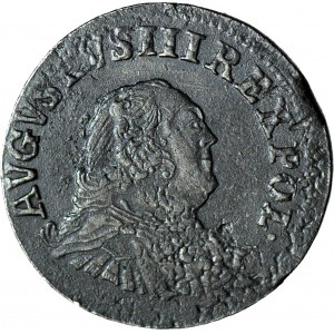 RR-, August III Sas, Grosz 1755, Grünthal