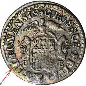 RR-, August III, Trojak Toruń 1763, TH-D-RUNENSIS Iger R4