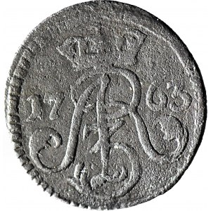 August III Sas, Szeląg 1763 Toruń