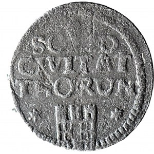 August III Sas, Szeląg 1763 Toruń