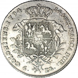 Stanisław A. Poniatowski, Talar 1794, Warszawa