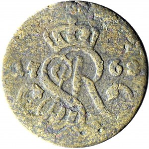 Stanisław A. Poniatowski, Půlpenny 1768, Kraków, bez G