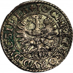 Silésie, Duché de Legnicko-Brzesko-Wołowskie, 3 krajcary 1616, Złoty Stok
