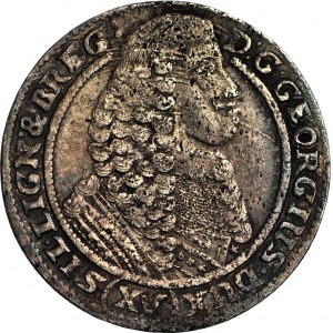 R, Silesia, George III of Brest, 15 krajcars 1664, BRZEG, Last year of minting