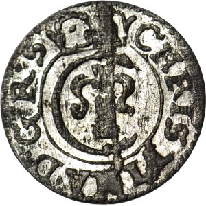 Krystyna, Szeląg 1654, Ryga- miasto, menniczy