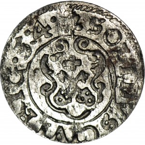 Krystyna, Szeląg 1654, Ryga- miasto, menniczy