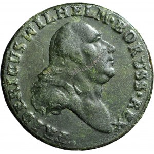 Partition, South Prussia, Trojak 1797 B, (large date) Breslau