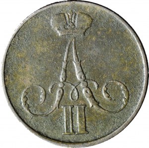 Russian partition, Alexander II, Kopiejka 1859 BM, Warsaw