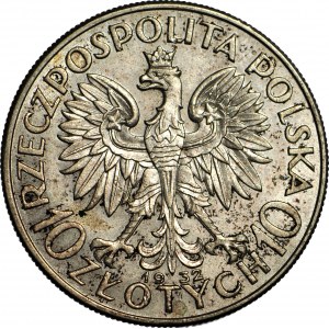 10 Gold 1932, Kopf, London, geprägt