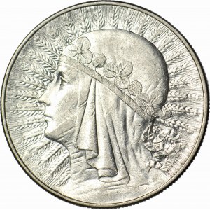 10 gold 1932, Head, Warsaw, beautiful