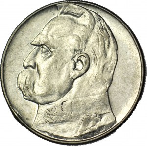 10 gold 1938, Pilsudski, rare, beautiful