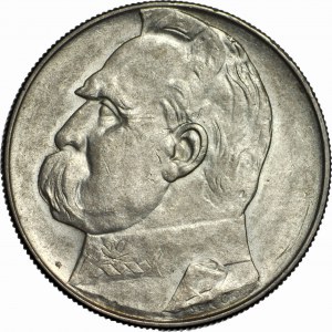 10 złotych 1939, Piłsudski, piękny