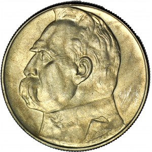 10 złotych 1939, Piłsudski, menniczy, piękny