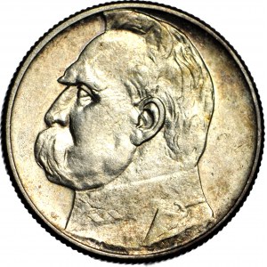 2 gold 1934, Pilsudski, minted
