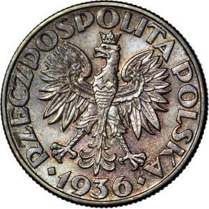 2 zlaté 1936, Plachetnice, mincovna