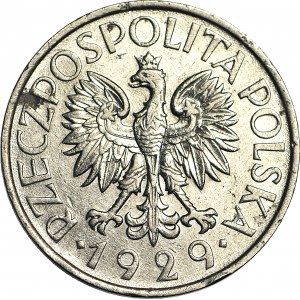 1 zlotý 1929, nominál, pěkný