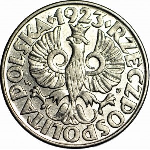 50 grošů 1923, ročně