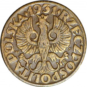 5 pennies 1931, beautiful