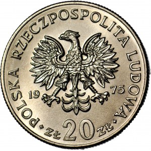 20 Gold 1975, Nowotko, mit Marke, Münze