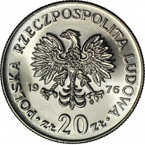 20 gold 1976, Nowotko, with mark, mint