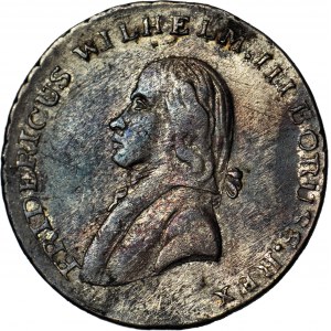 Niemcy, Fryderyk Wilhelm III, 4 grosze 1804, Berlin, fałszerstwo z epoki