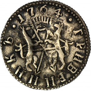 Russia, Catherine II, 15 kopecks 1764, Siberia, COPY