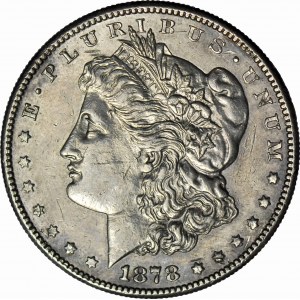 United States of America (USA), $1 1878, San Francisco, Morgan type