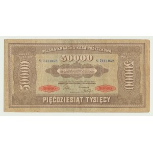 50,000 marks 1922, series G