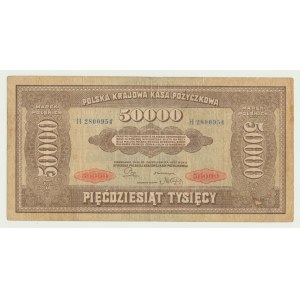 50,000 marks 1922, series H
