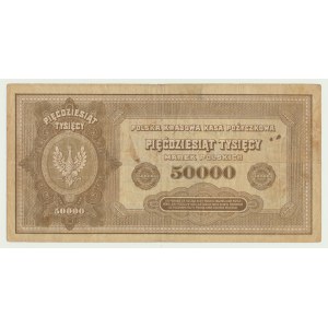 50,000 marks 1922, series H
