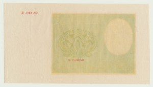 500 zloty 1940, Highlander, series B, obverse without main print, rare