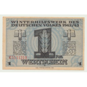 Pomoc Zimowa dla Ludności Niemieckiej, 1 marka 1942-43