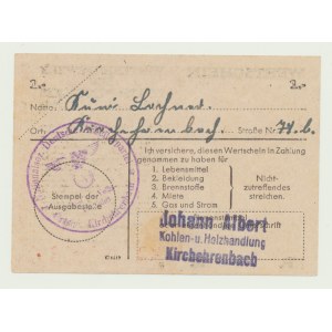 Pomoc Zimowa dla Ludności Niemieckiej, 1 marka 1943-44