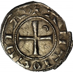 Krzyżowcy, Bohemund IV lub V (1201-1251), Denar, Antiochia