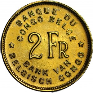 Kongo, 2 franki 1947