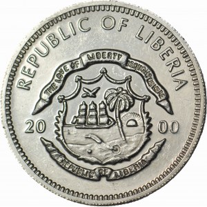 Liberia $5 2000