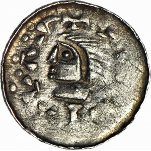 Ladislaus I. Herman 1081-1102, Krakauer Denar, zweite Ausgabe, glänzend