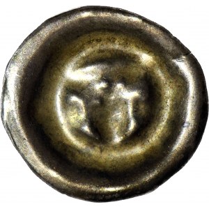 RR-, Thirteenth century button brakteat, unspecified quarter, Bull's head