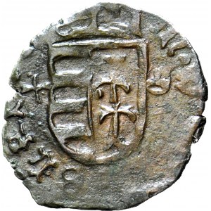 RR-, Wladyslaw Warneńczyk 1442-1443 Polish-Lithuanian-Hungarian denarius