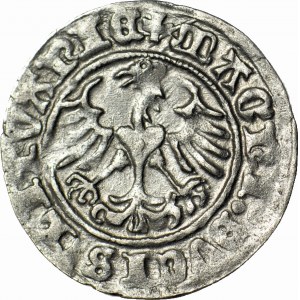 Sigismund I the Old, Half-penny 1511, Vilnius, beautiful