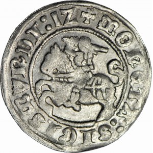 Sigismondo I il Vecchio, mezzo penny 1512, Vilnius, coniato